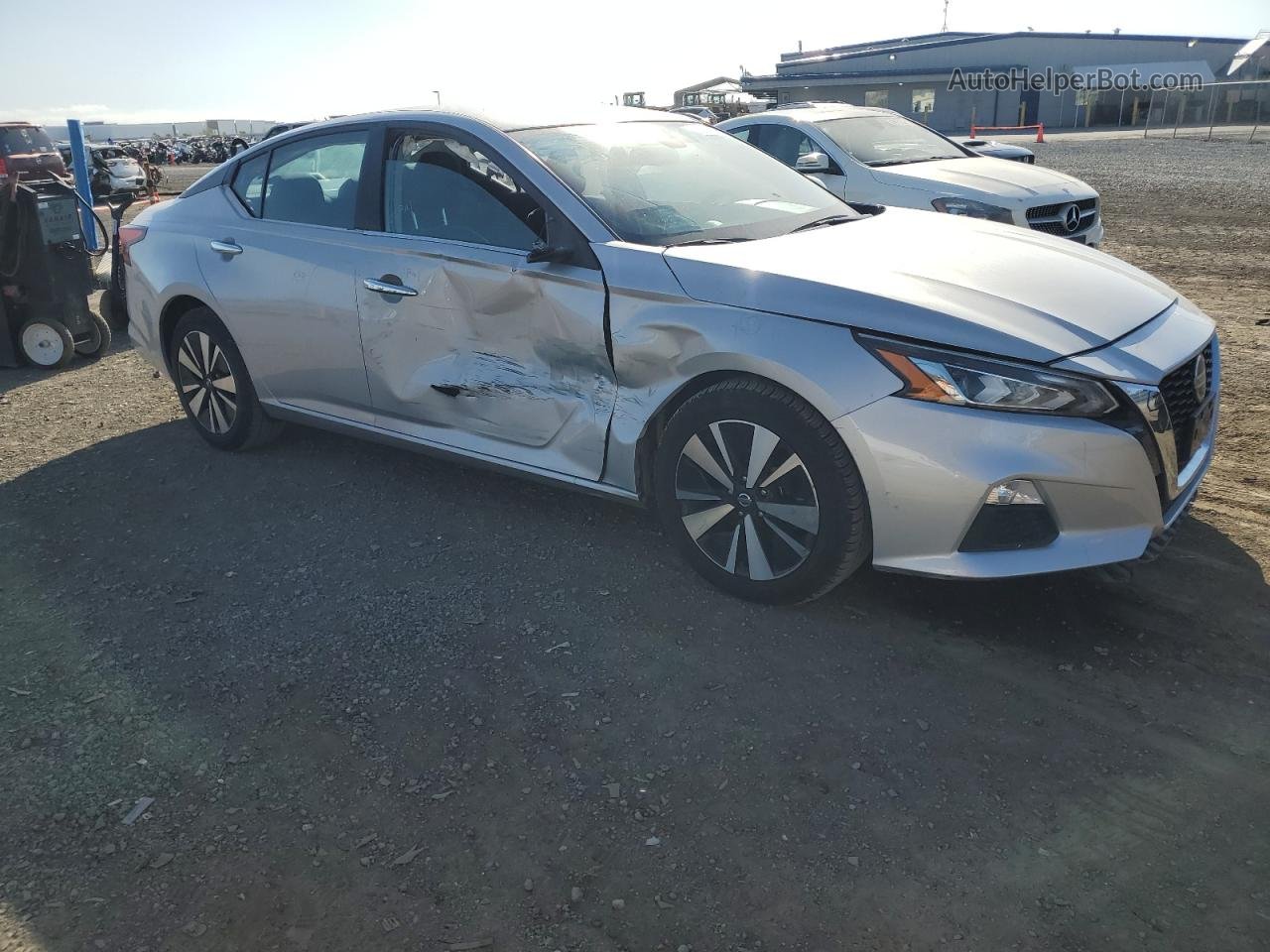 2021 Nissan Altima Sv Silver vin: 1N4BL4DV2MN414148