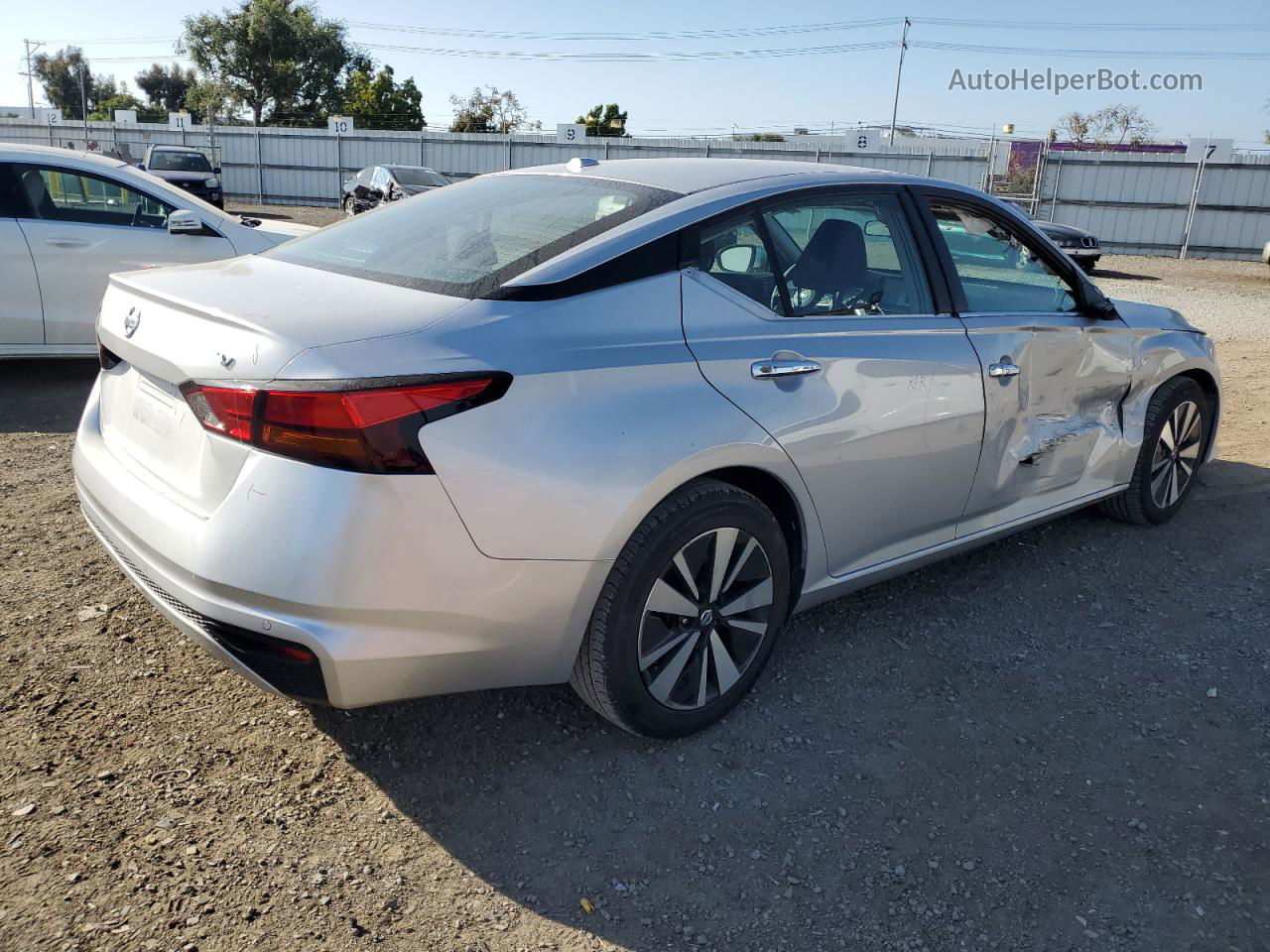 2021 Nissan Altima Sv Silver vin: 1N4BL4DV2MN414148