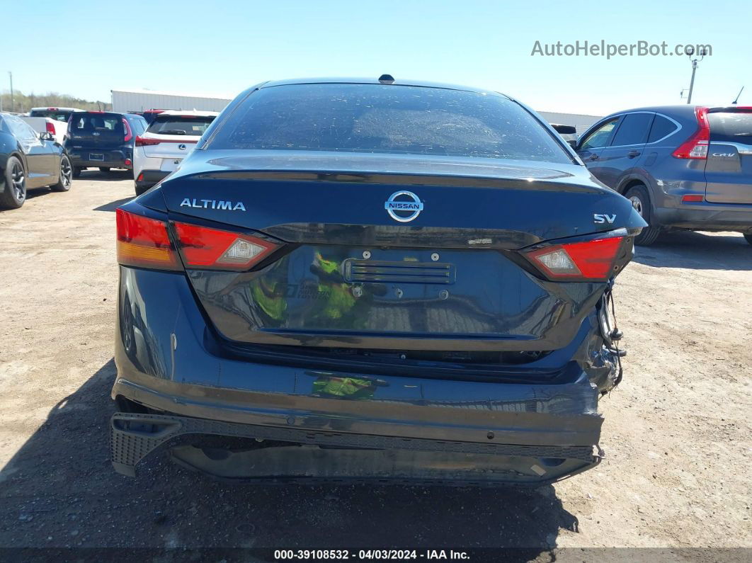 2021 Nissan Altima Sv Fwd Черный vin: 1N4BL4DV3MN327472