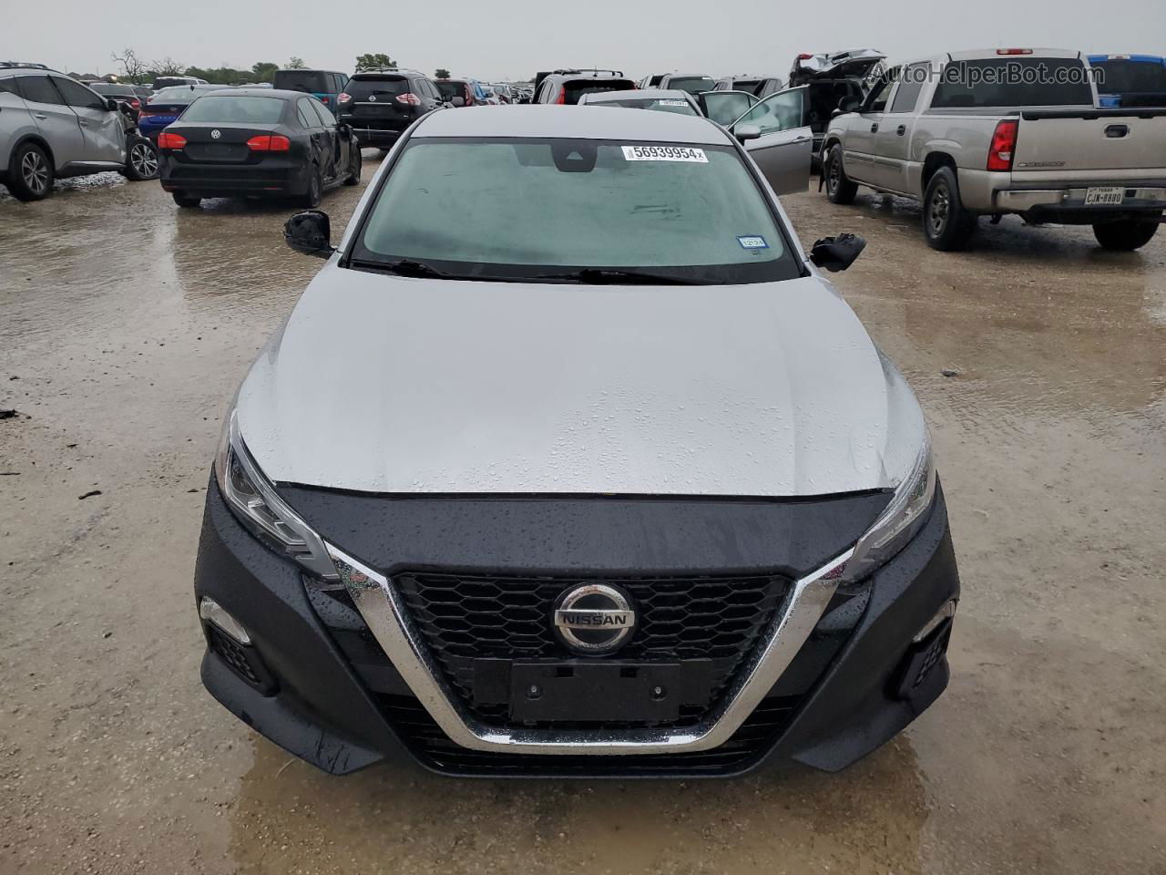 2021 Nissan Altima Sv Серебряный vin: 1N4BL4DV3MN343333