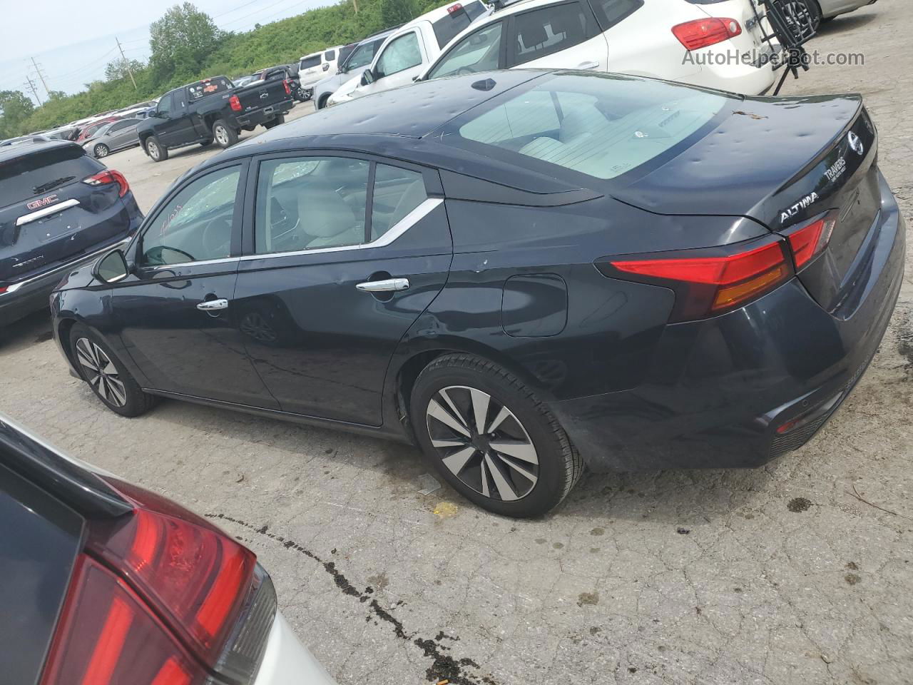 2021 Nissan Altima Sv Black vin: 1N4BL4DV3MN377093