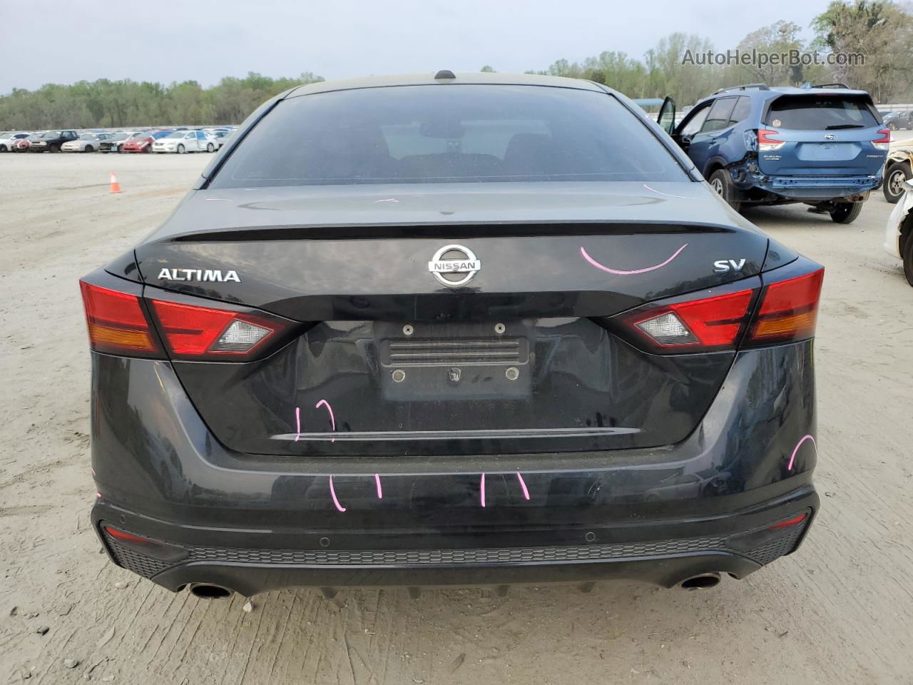 2019 Nissan Altima Sv Black vin: 1N4BL4DV4KC134711