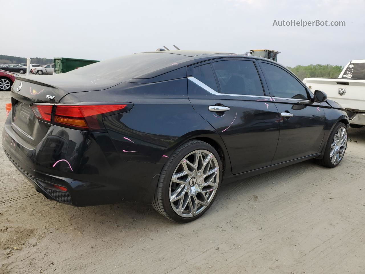 2019 Nissan Altima Sv Black vin: 1N4BL4DV4KC134711