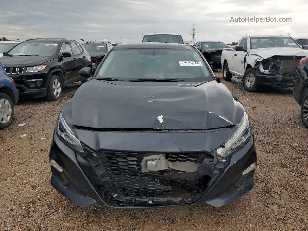 2021 Nissan Altima Sv Black vin: 1N4BL4DV4MN329148