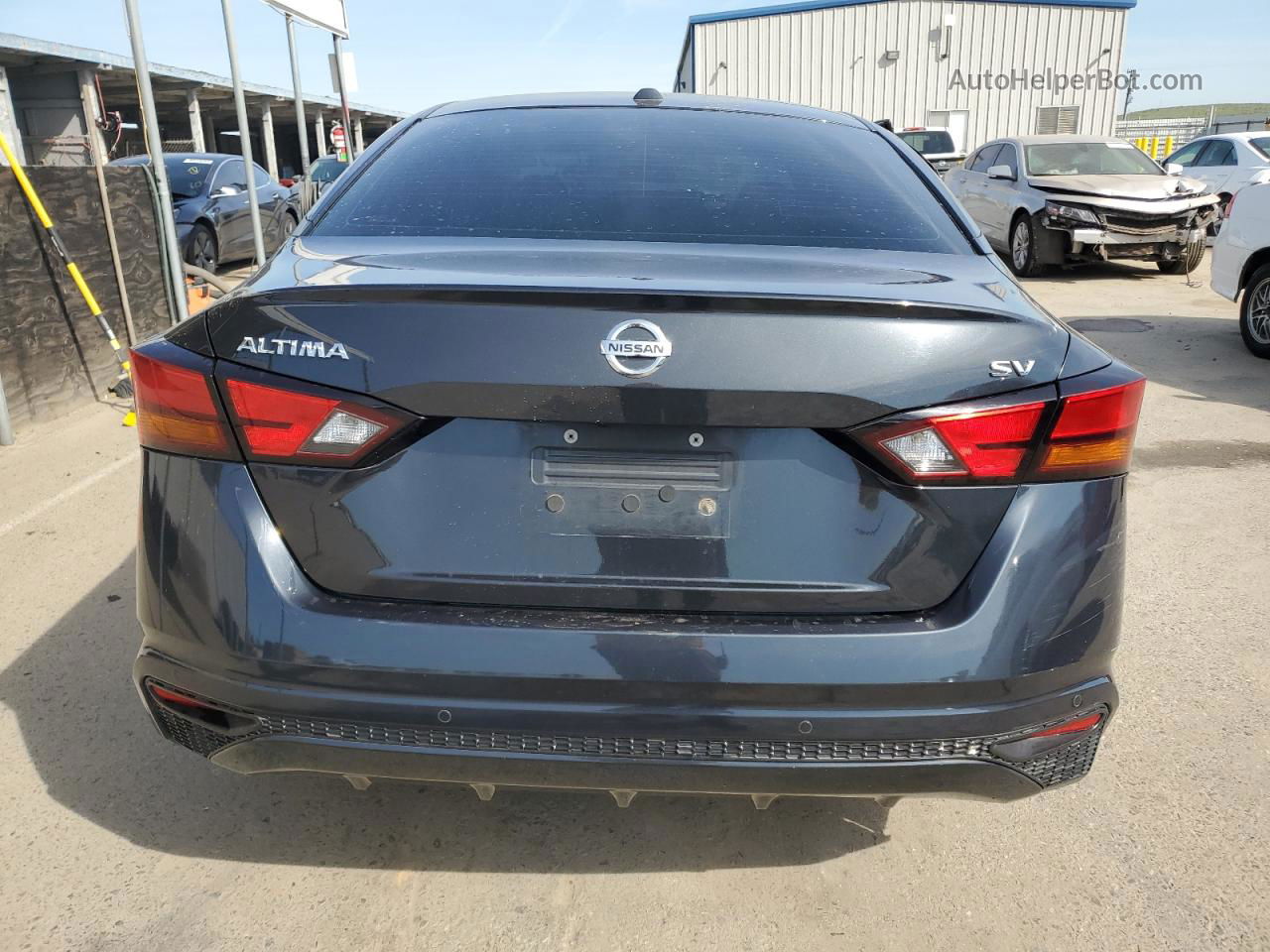 2021 Nissan Altima Sv Черный vin: 1N4BL4DV4MN359329