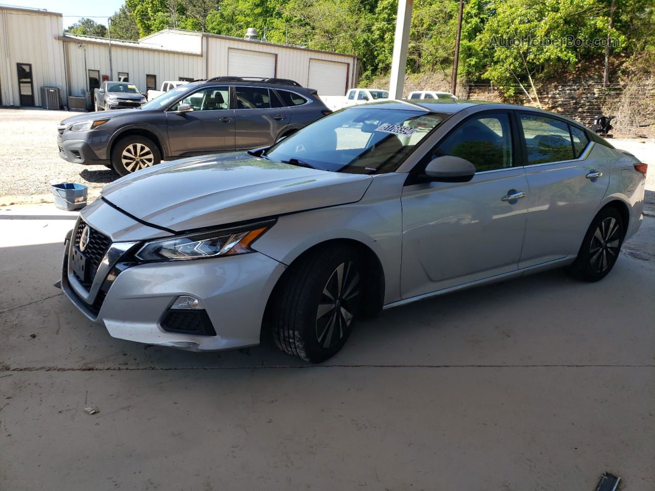 2021 Nissan Altima Sv Silver vin: 1N4BL4DV4MN363378