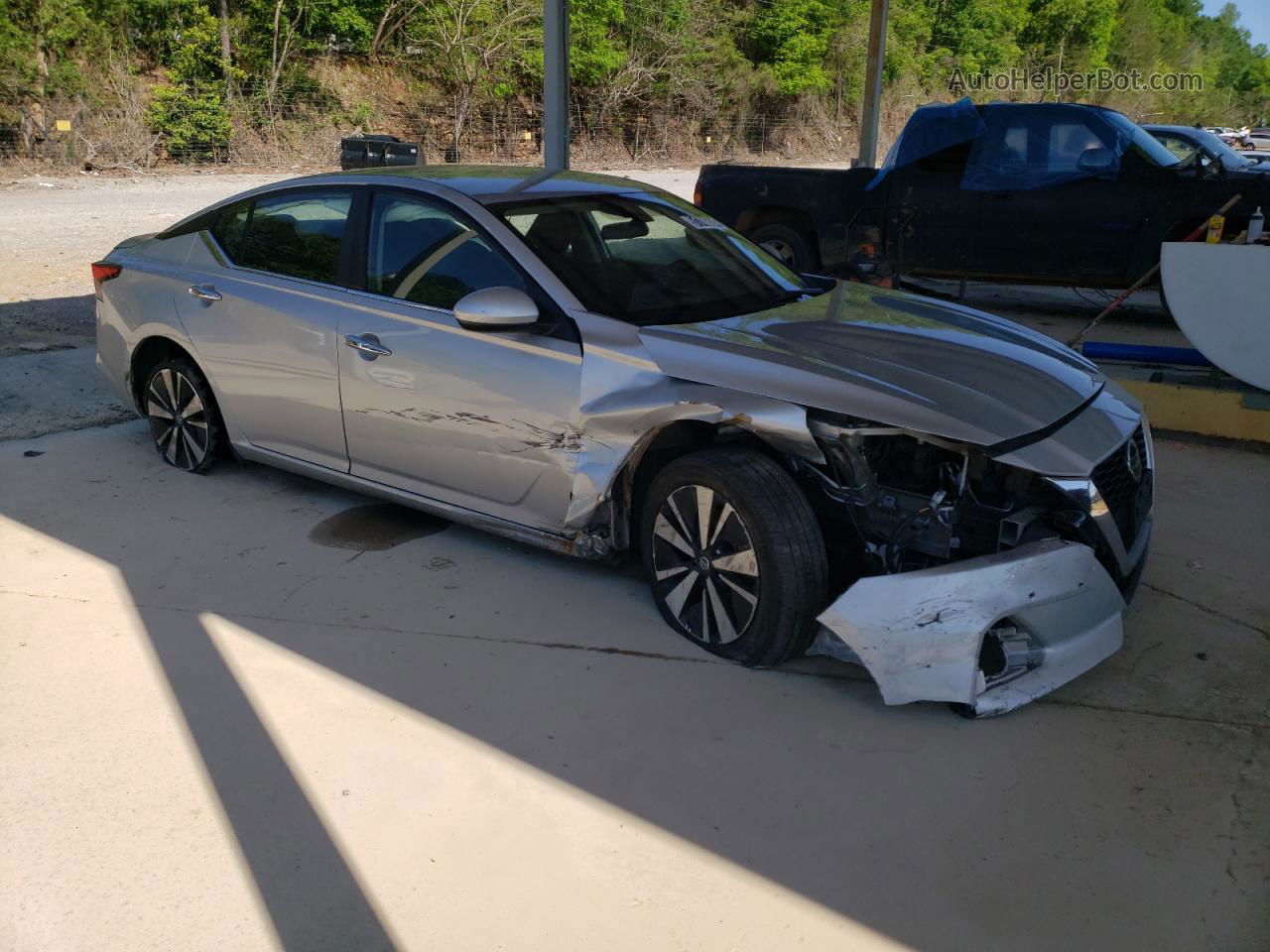 2021 Nissan Altima Sv Silver vin: 1N4BL4DV4MN363378