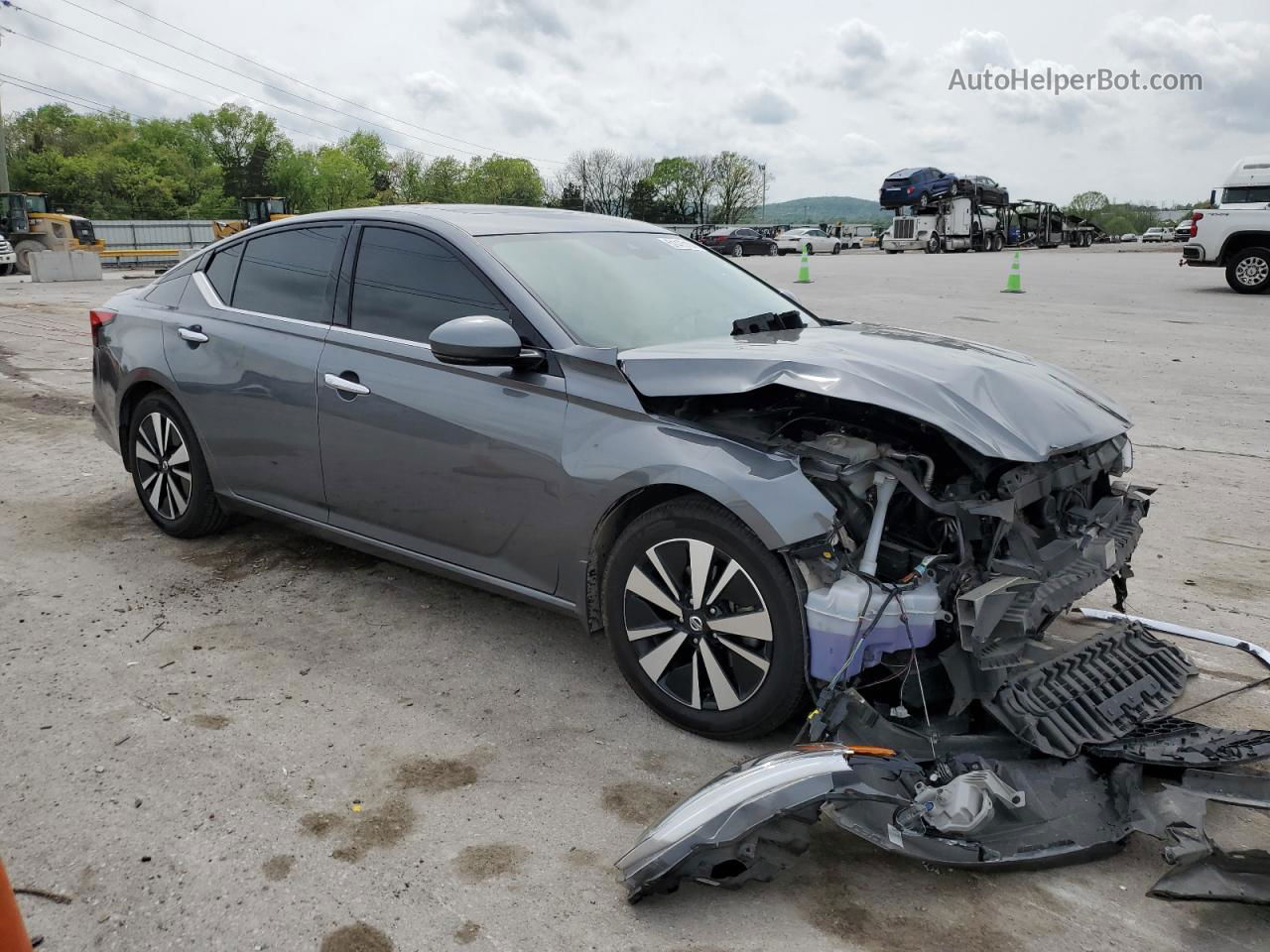 2020 Nissan Altima Sv Gray vin: 1N4BL4DV5LC285591