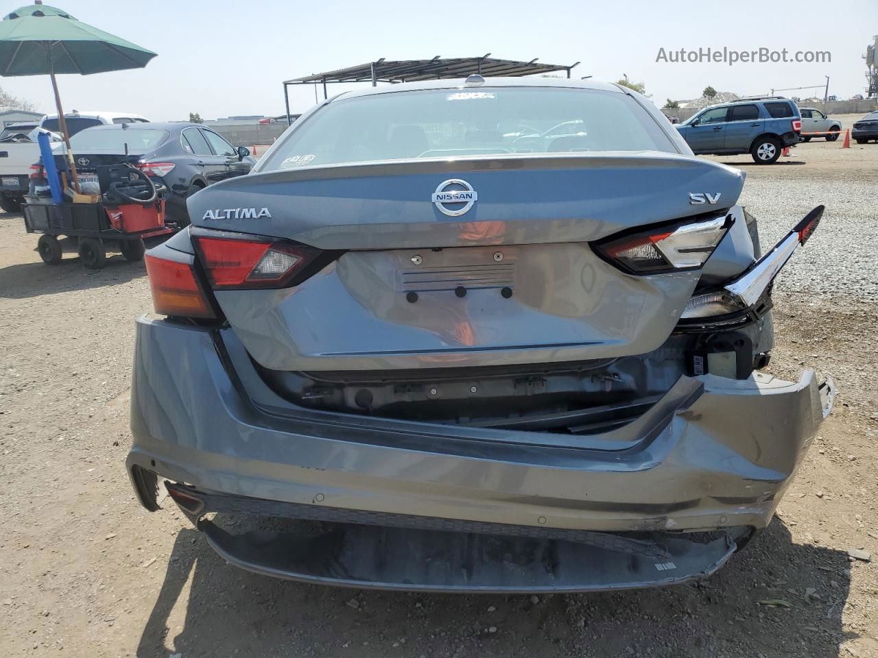 2021 Nissan Altima Sv Gray vin: 1N4BL4DV5MN315839