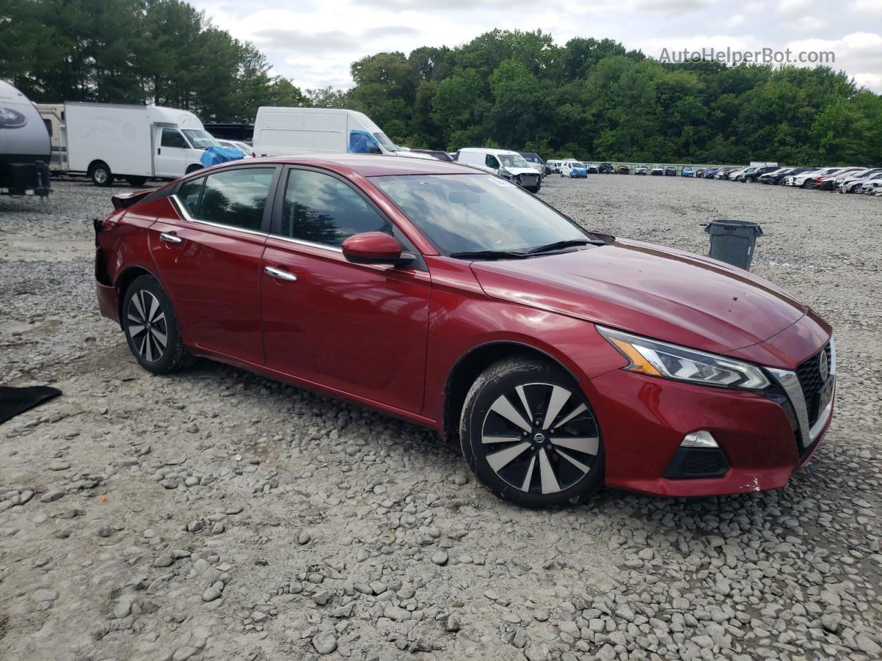 2021 Nissan Altima Sv Red vin: 1N4BL4DV5MN374387