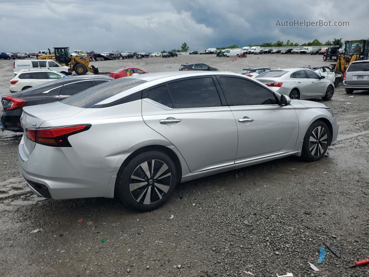 2020 Nissan Altima Sv Серебряный vin: 1N4BL4DV6LC246850