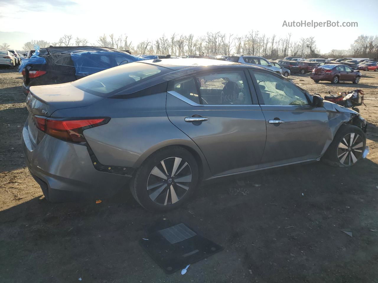 2021 Nissan Altima Sv Silver vin: 1N4BL4DV6MN303960