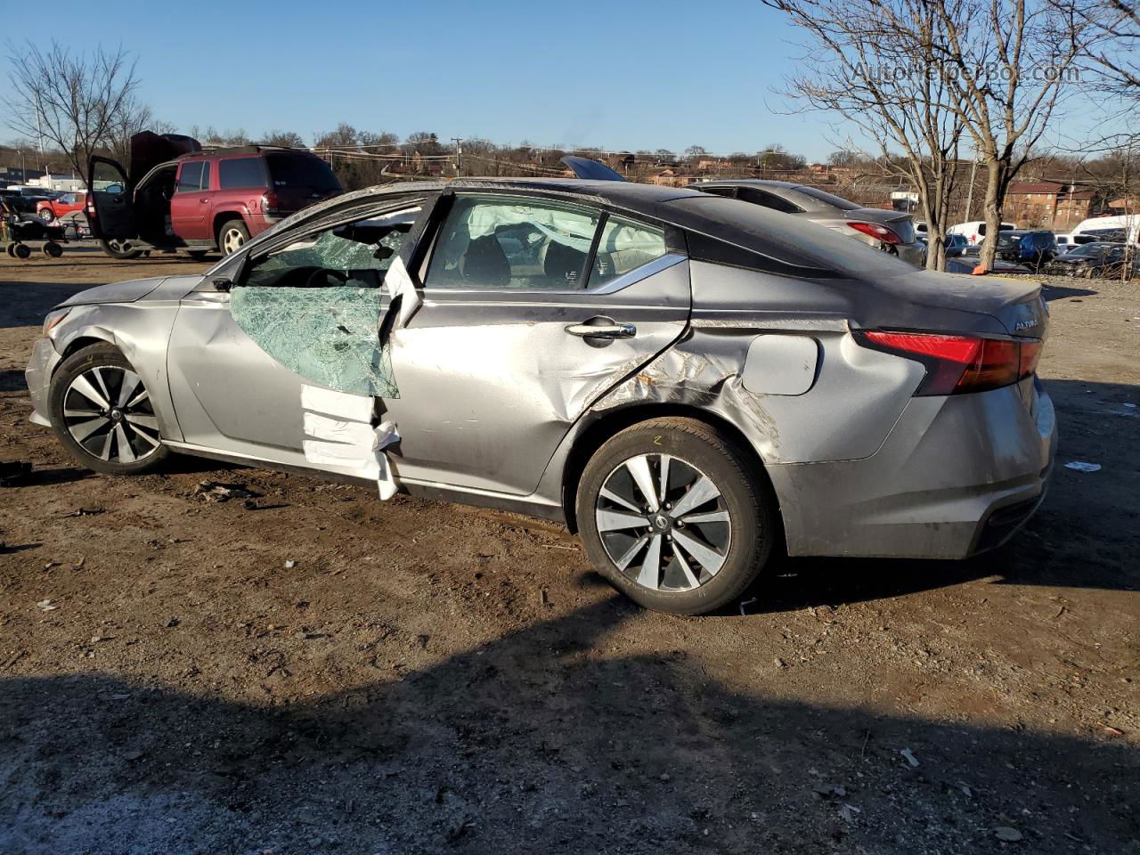 2021 Nissan Altima Sv Silver vin: 1N4BL4DV6MN303960