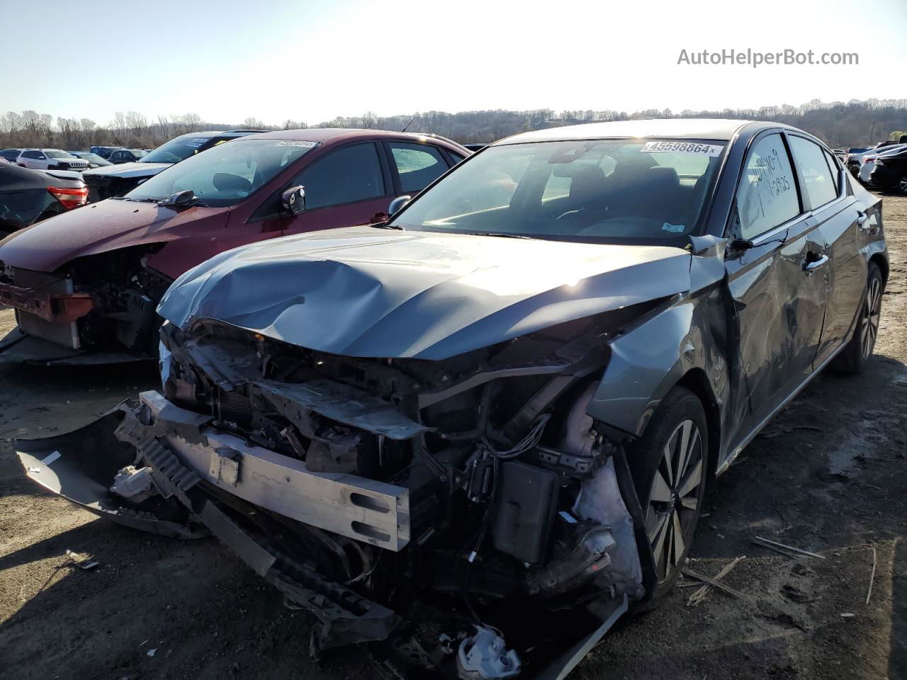 2021 Nissan Altima Sv Gray vin: 1N4BL4DV6MN333041