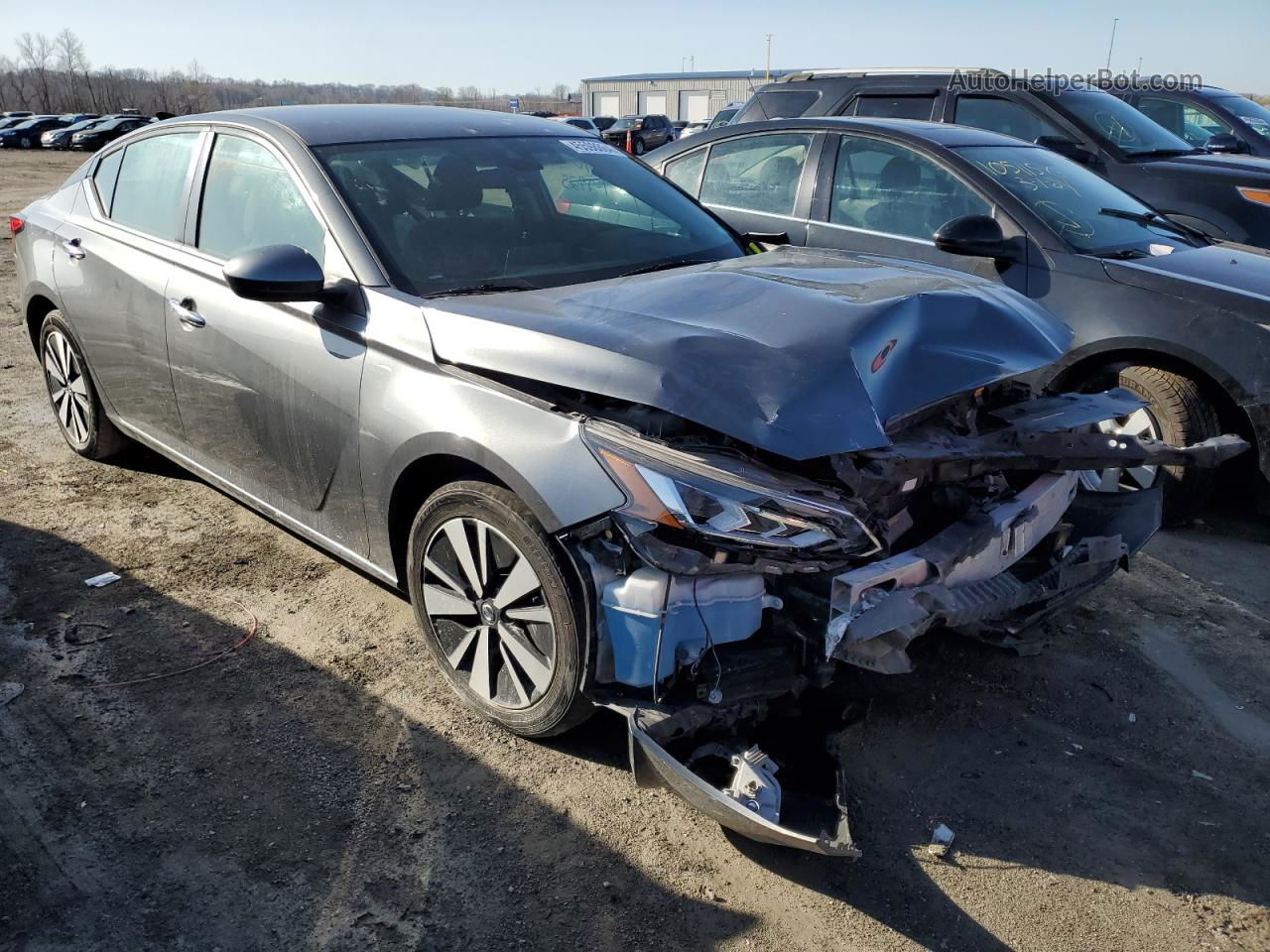 2021 Nissan Altima Sv Gray vin: 1N4BL4DV6MN333041