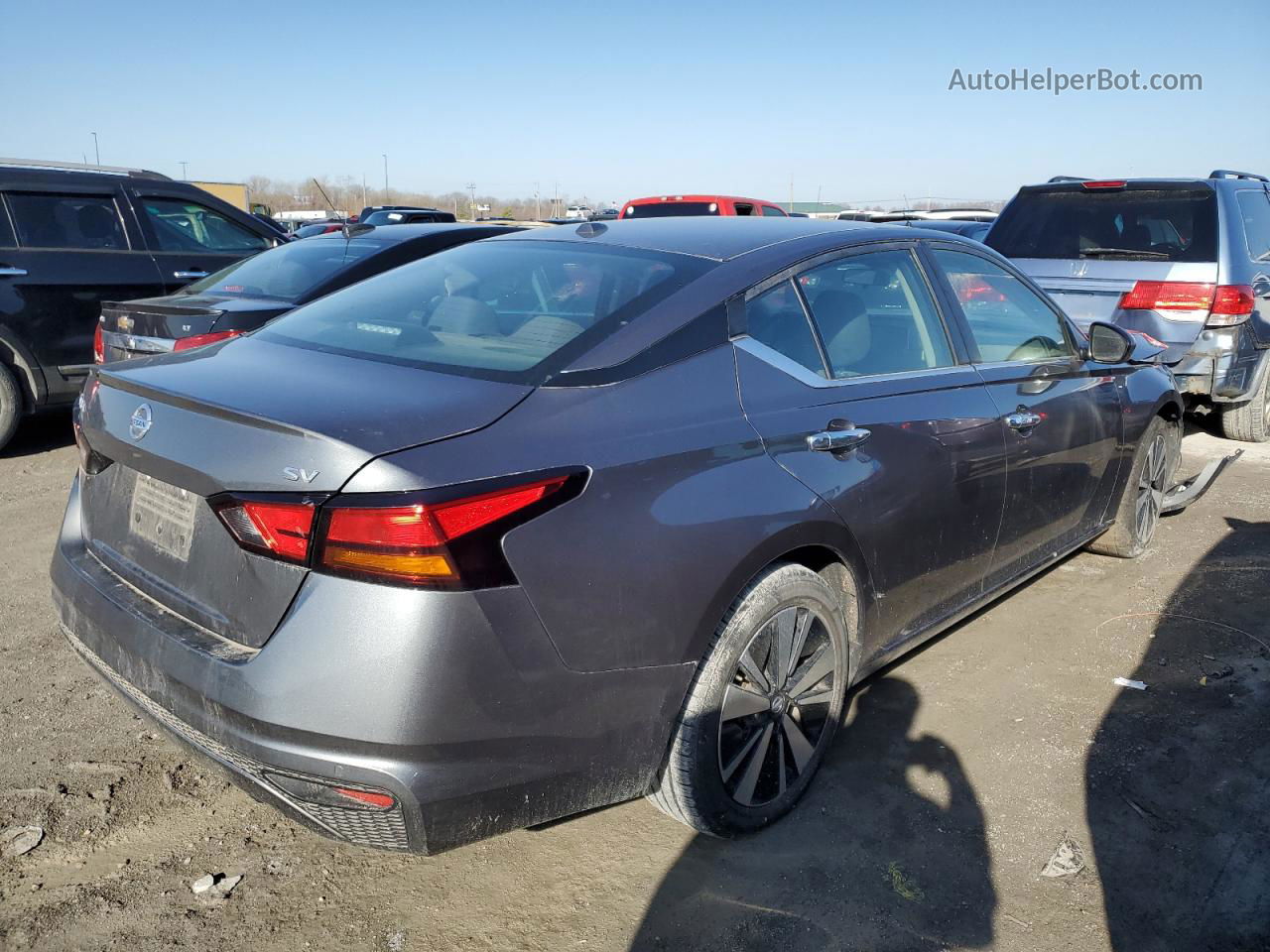 2021 Nissan Altima Sv Gray vin: 1N4BL4DV6MN333041