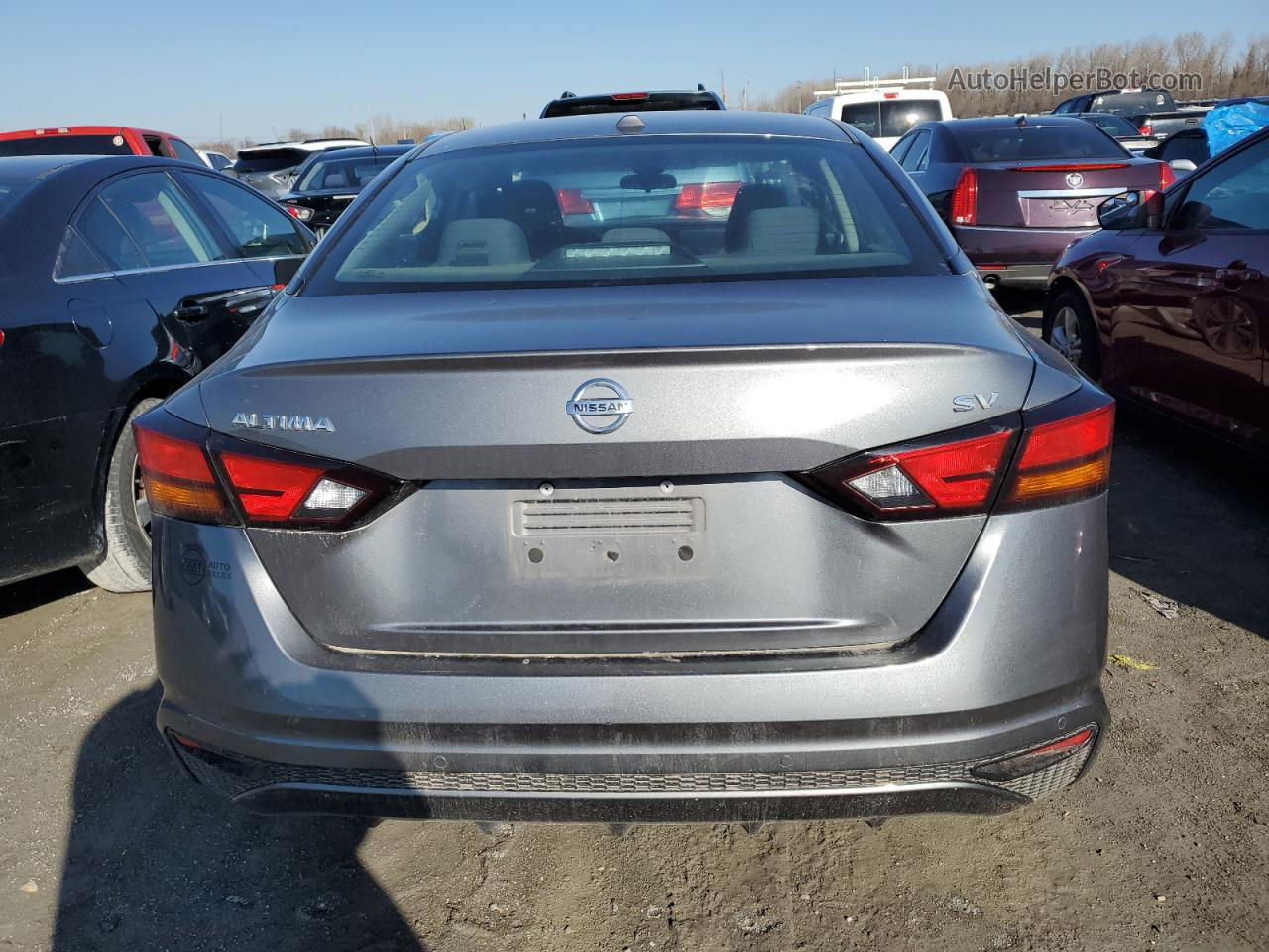 2021 Nissan Altima Sv Gray vin: 1N4BL4DV6MN333041