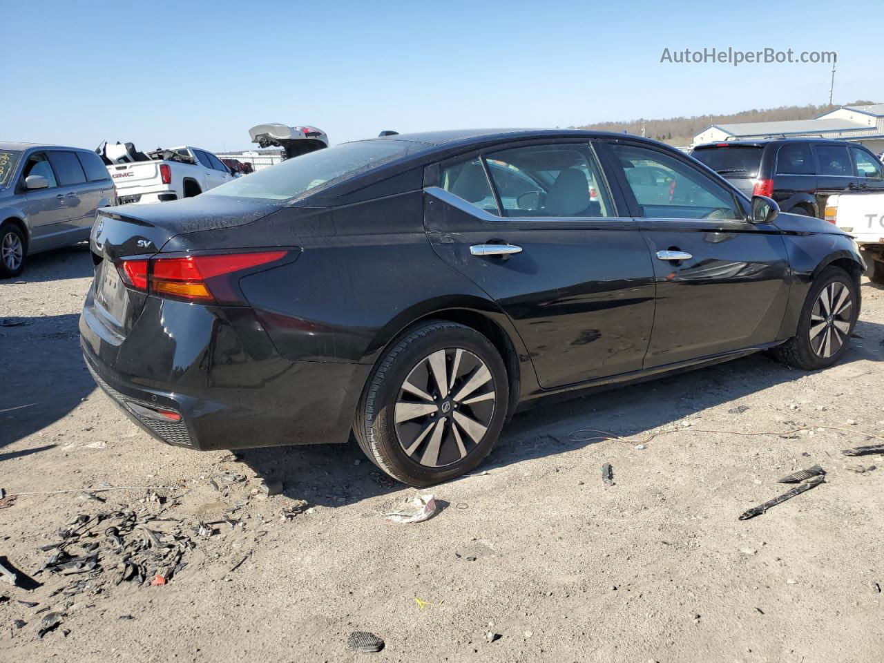 2021 Nissan Altima Sv Black vin: 1N4BL4DV6MN363138