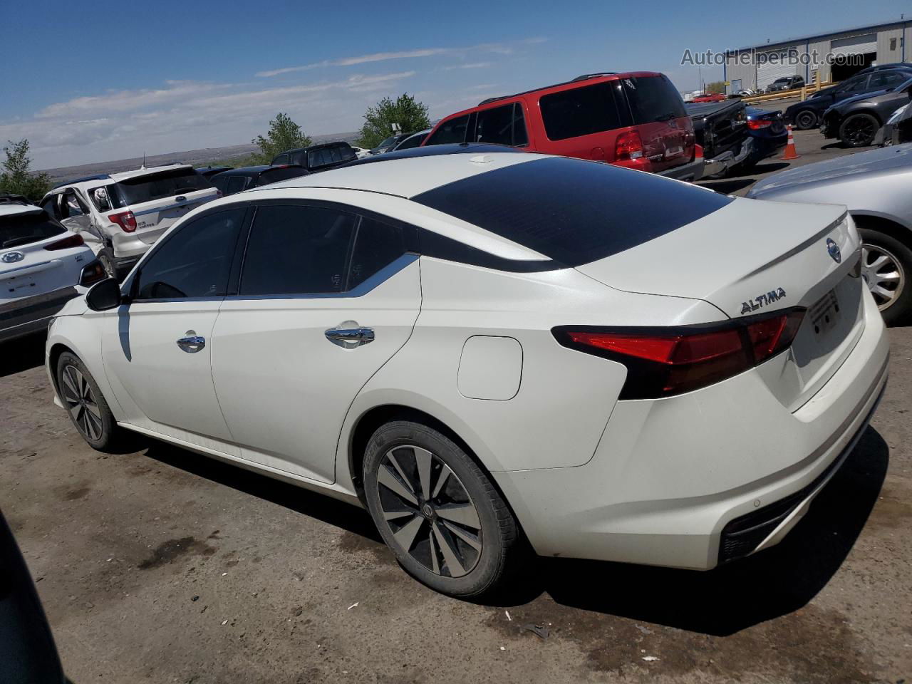 2019 Nissan Altima Sv Белый vin: 1N4BL4DV7KC120382