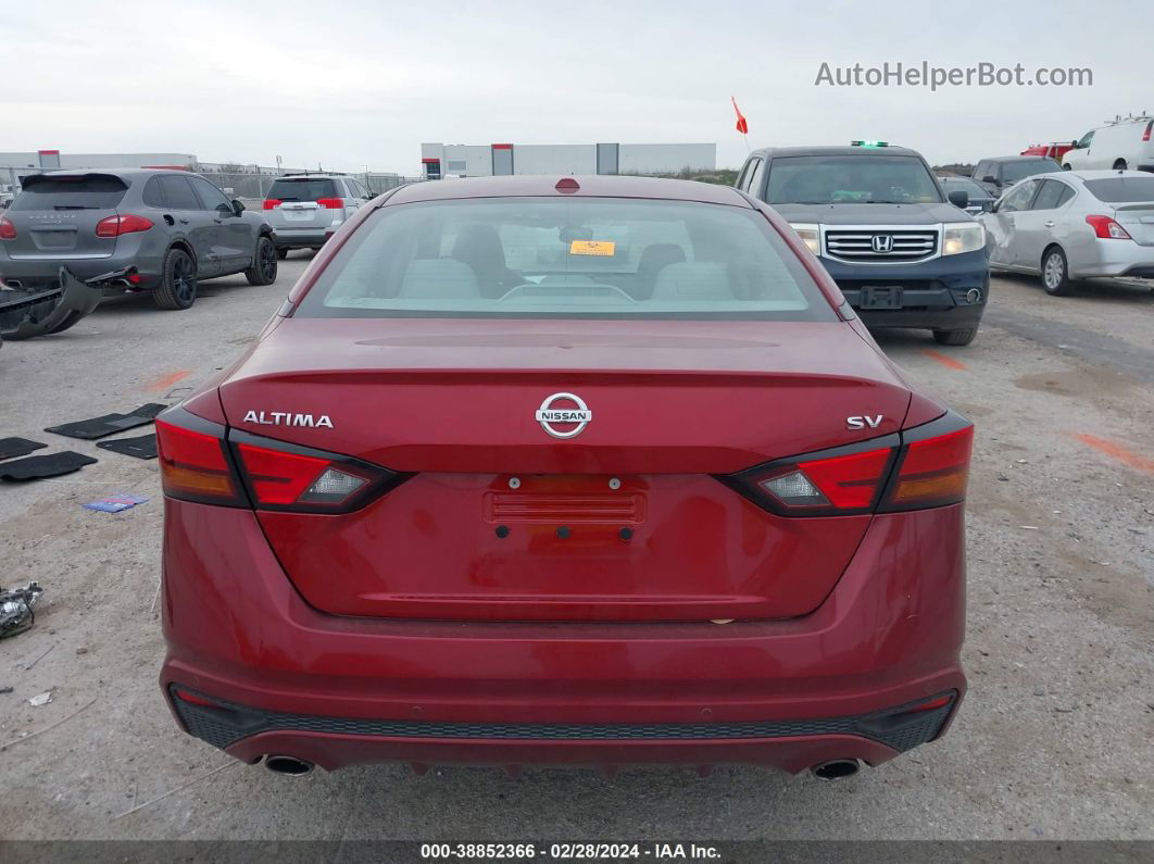 2020 Nissan Altima Sv Fwd Burgundy vin: 1N4BL4DV7LC253001