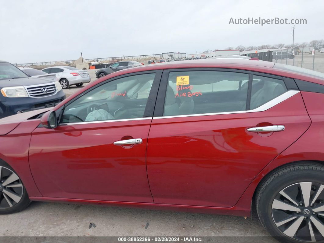 2020 Nissan Altima Sv Fwd Burgundy vin: 1N4BL4DV7LC253001