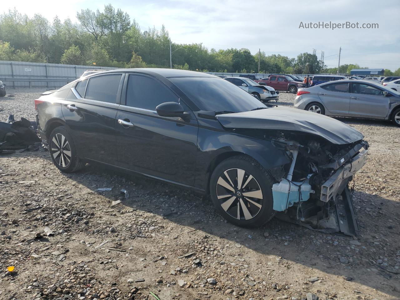 2021 Nissan Altima Sv Black vin: 1N4BL4DV7MN307385