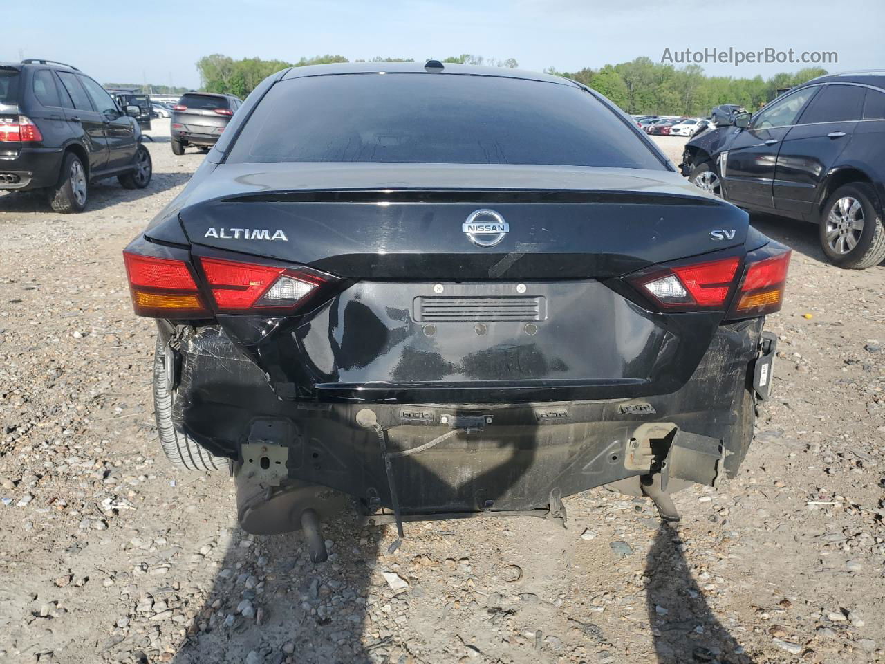 2021 Nissan Altima Sv Black vin: 1N4BL4DV7MN307385