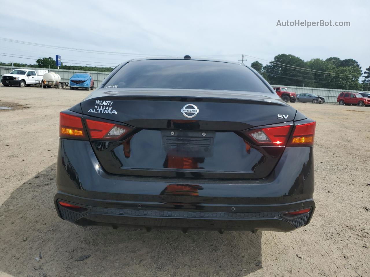 2021 Nissan Altima Sv Black vin: 1N4BL4DV7MN310464