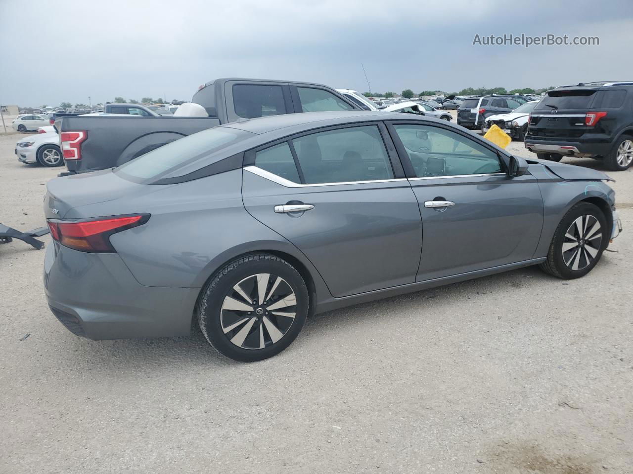 2021 Nissan Altima Sv Серый vin: 1N4BL4DV7MN316281