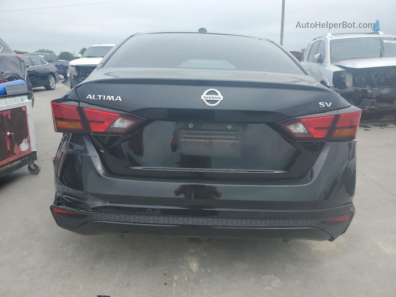 2021 Nissan Altima Sv Black vin: 1N4BL4DV7MN326695