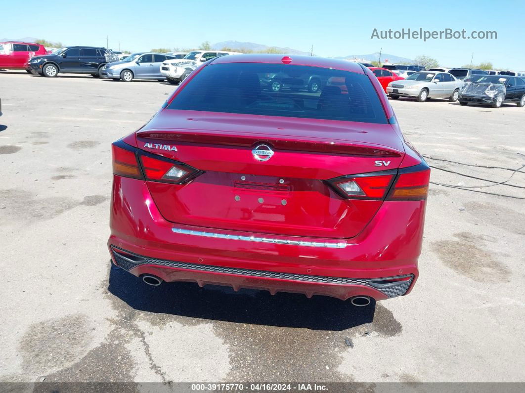 2021 Nissan Altima Sv Fwd Red vin: 1N4BL4DV7MN335395