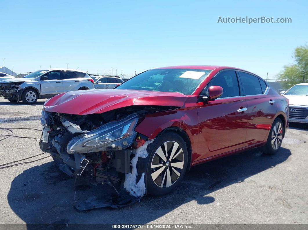 2021 Nissan Altima Sv Fwd Red vin: 1N4BL4DV7MN335395