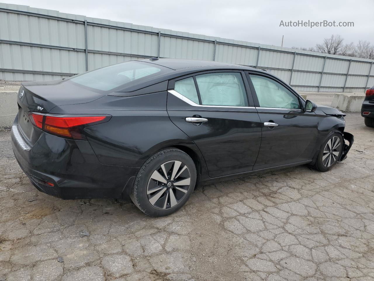 2021 Nissan Altima Sv Black vin: 1N4BL4DV7MN363164