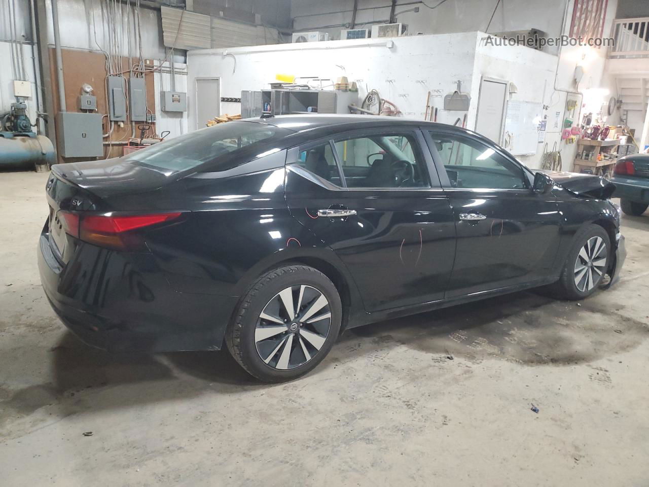 2021 Nissan Altima Sv Black vin: 1N4BL4DV7MN403131