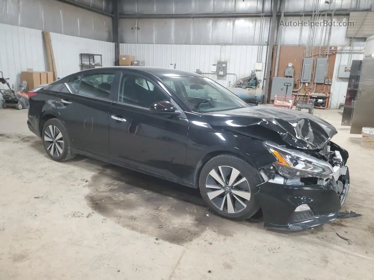 2021 Nissan Altima Sv Black vin: 1N4BL4DV7MN403131