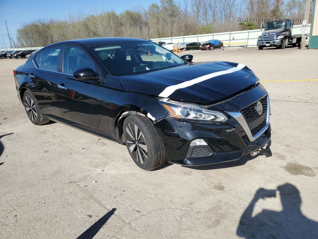 2021 Nissan Altima Sv Black vin: 1N4BL4DV7MN406269