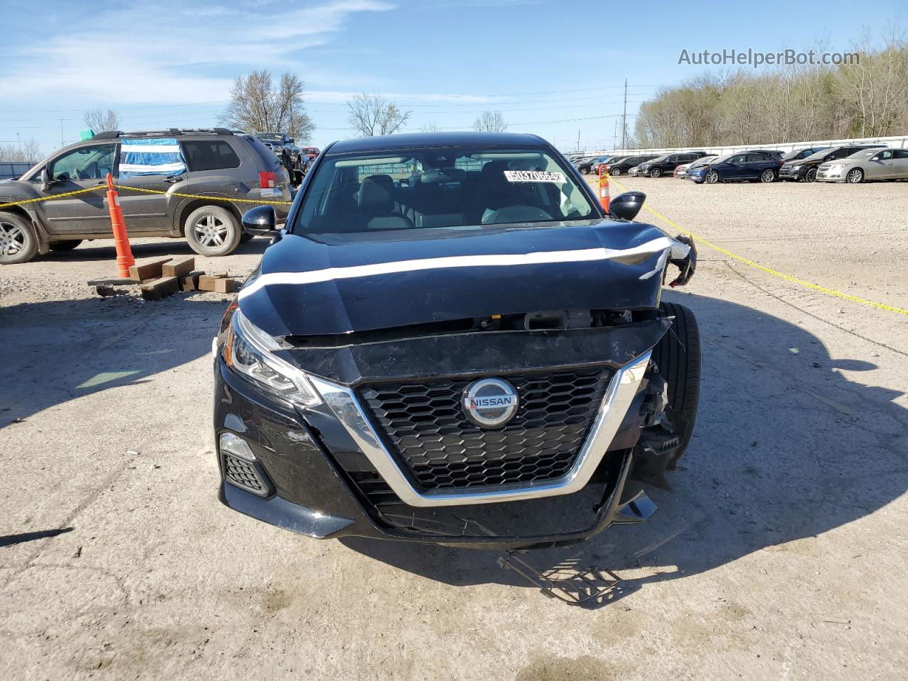 2021 Nissan Altima Sv Black vin: 1N4BL4DV7MN406269