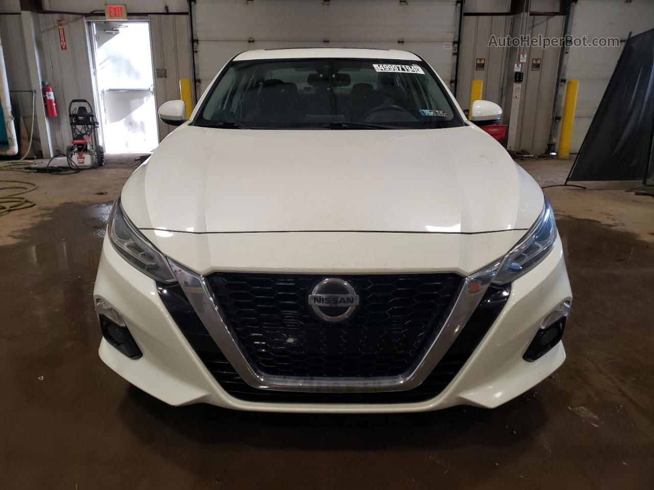 2020 Nissan Altima Sv White vin: 1N4BL4DV8LC183833