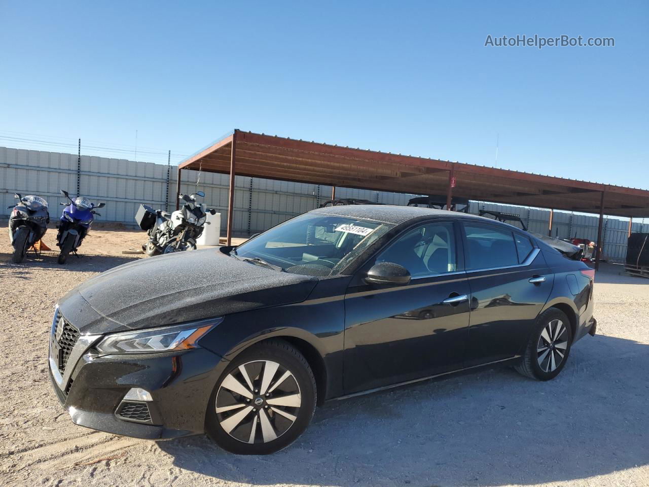 2021 Nissan Altima Sv Black vin: 1N4BL4DV8MN326320