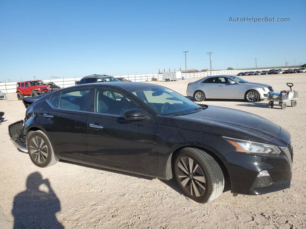 2021 Nissan Altima Sv Black vin: 1N4BL4DV8MN326320