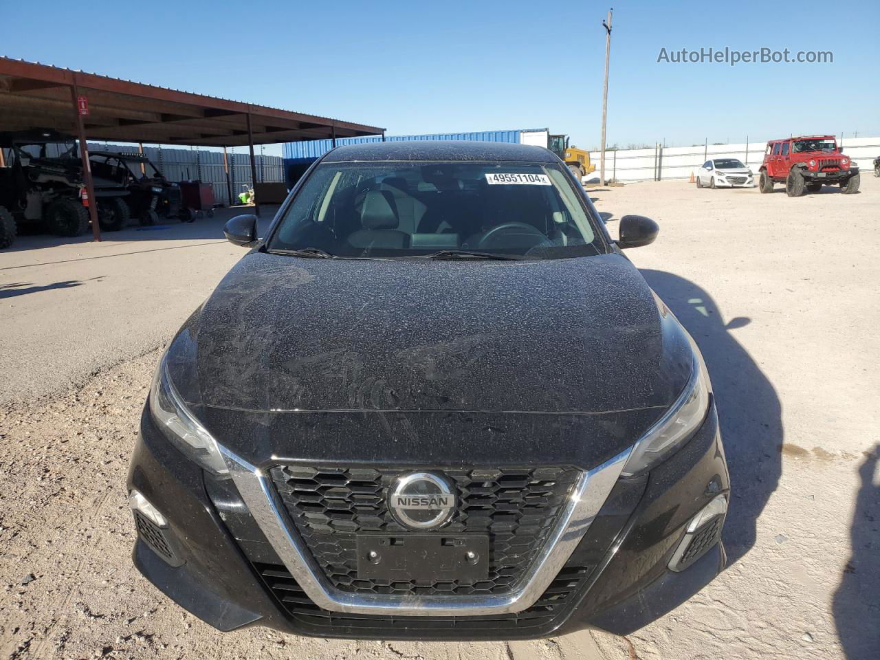 2021 Nissan Altima Sv Black vin: 1N4BL4DV8MN326320