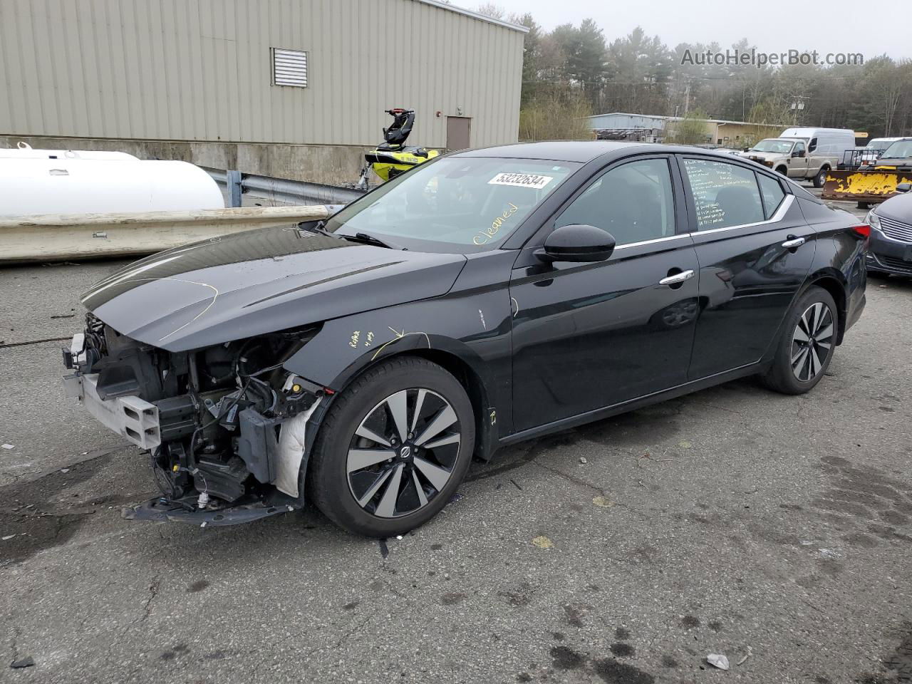 2021 Nissan Altima Sv Black vin: 1N4BL4DV8MN422528