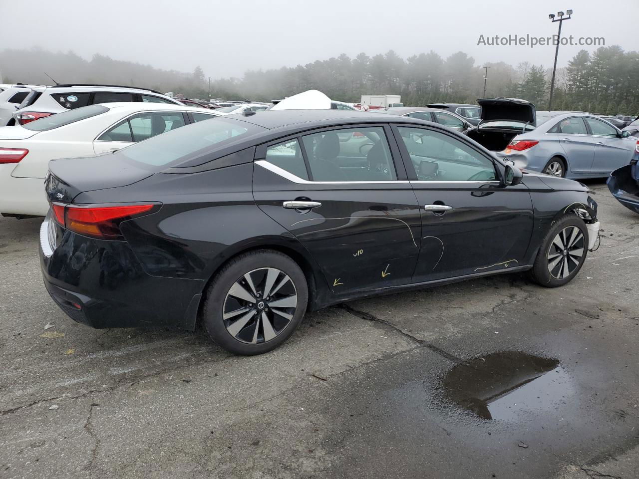 2021 Nissan Altima Sv Black vin: 1N4BL4DV8MN422528