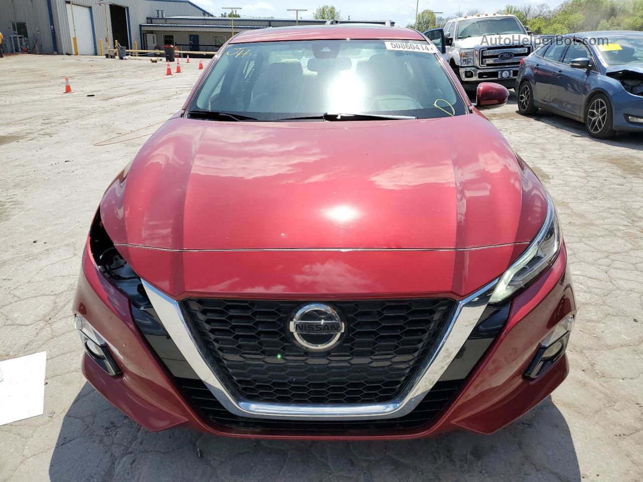 2019 Nissan Altima Sv Красный vin: 1N4BL4DV9KC115068