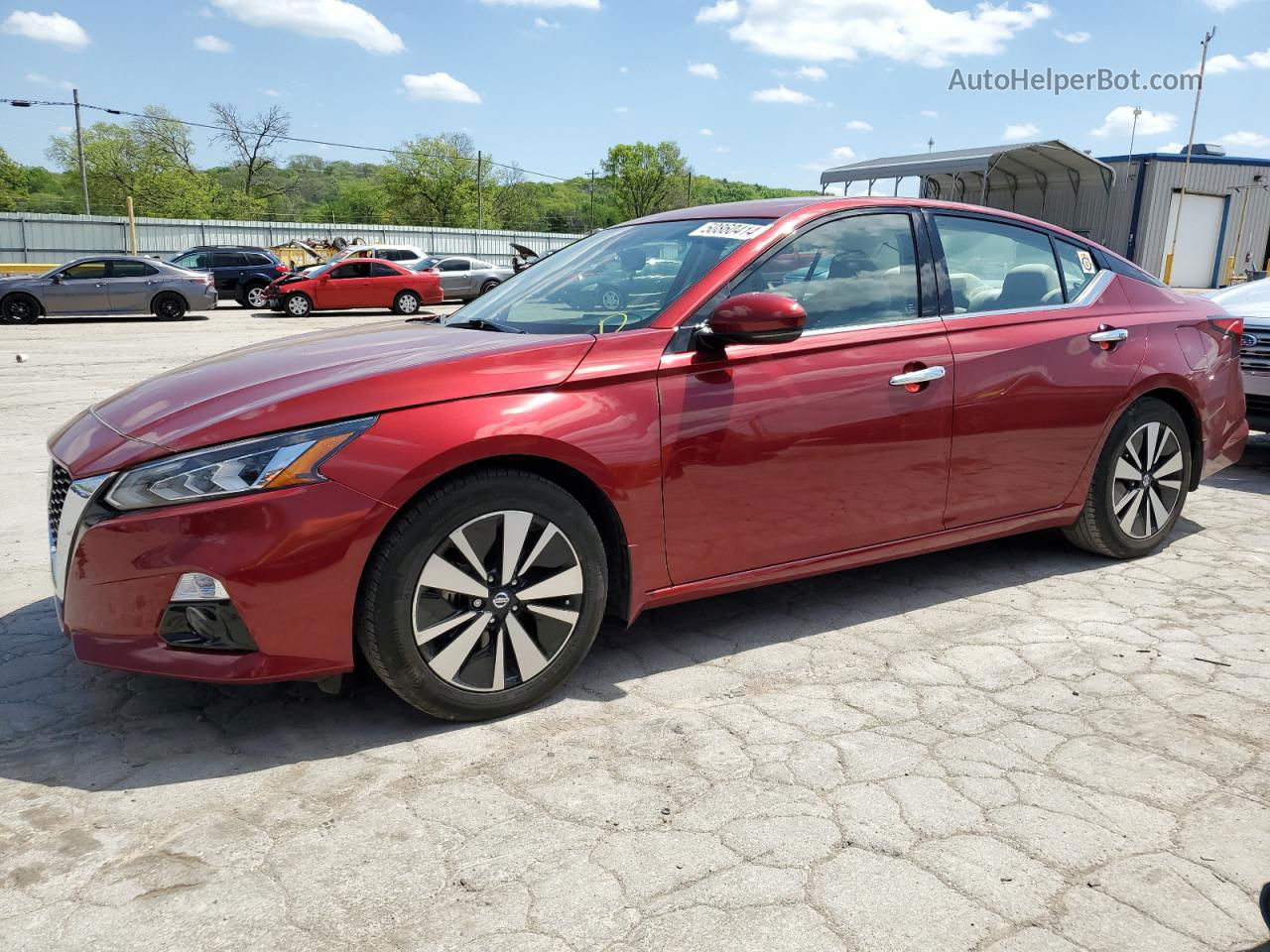 2019 Nissan Altima Sv Красный vin: 1N4BL4DV9KC115068