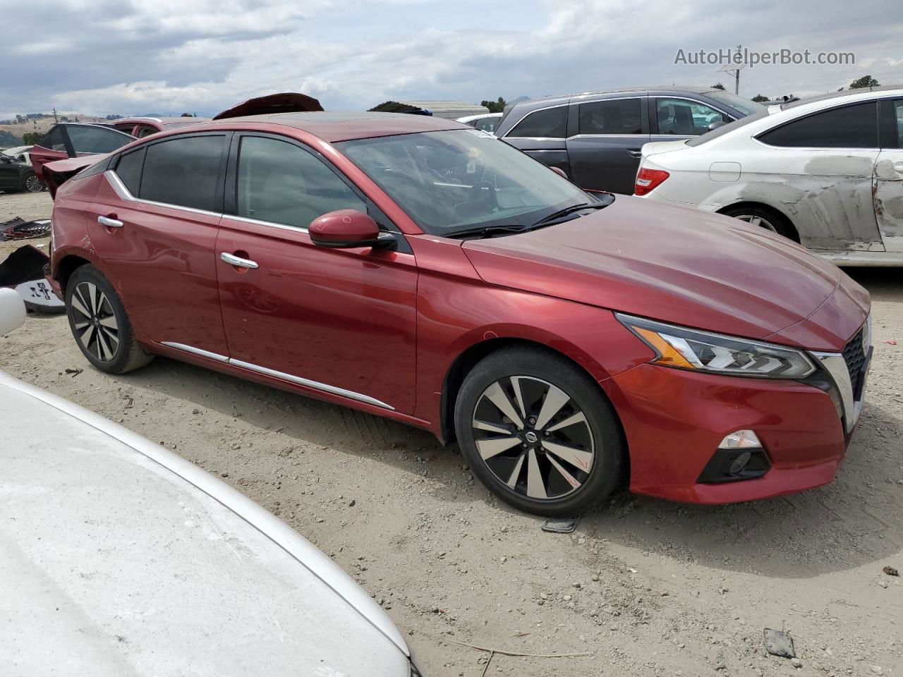 2019 Nissan Altima Sv Red vin: 1N4BL4DV9KC115121