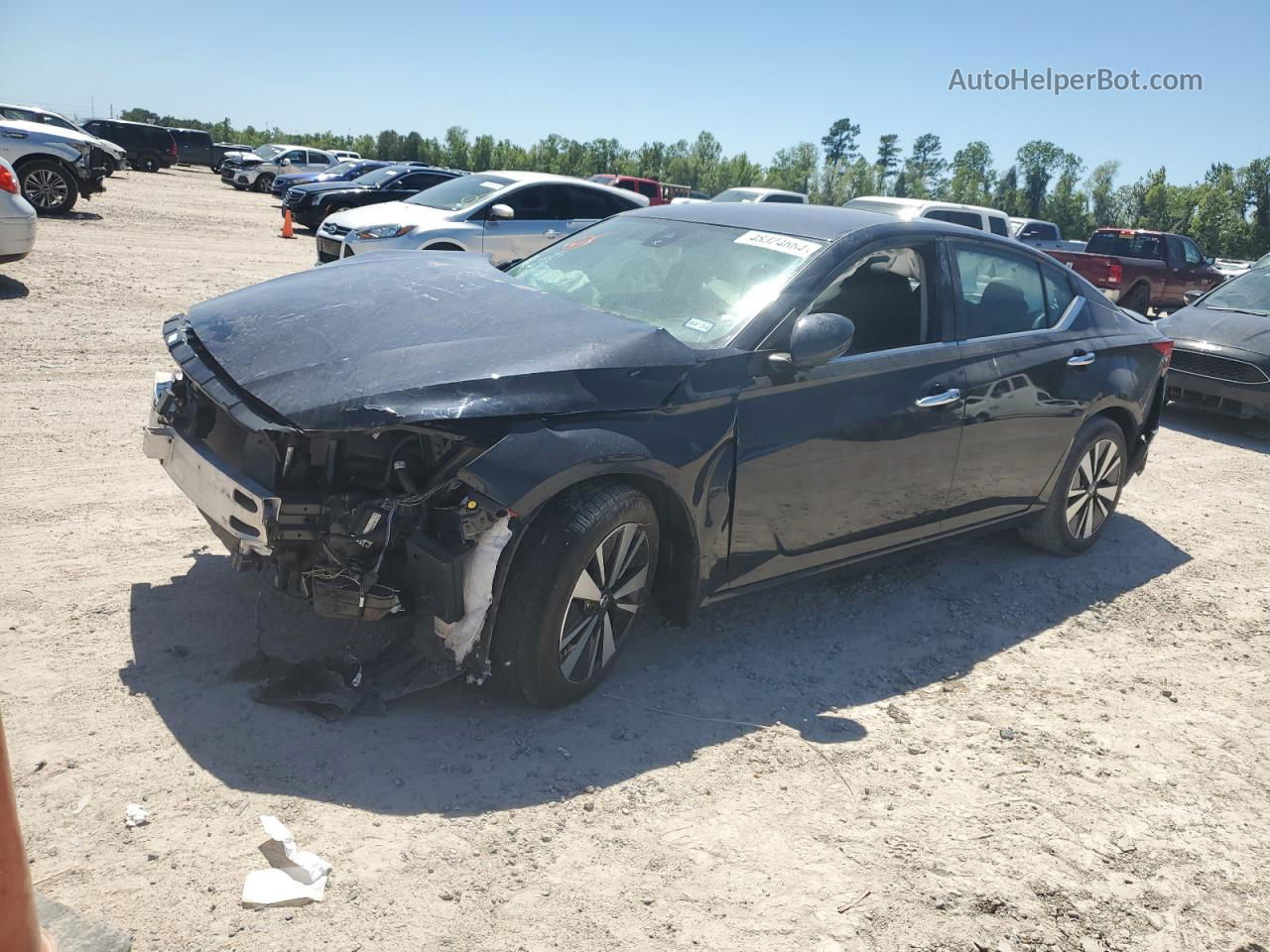 2021 Nissan Altima Sv Black vin: 1N4BL4DV9MN302074