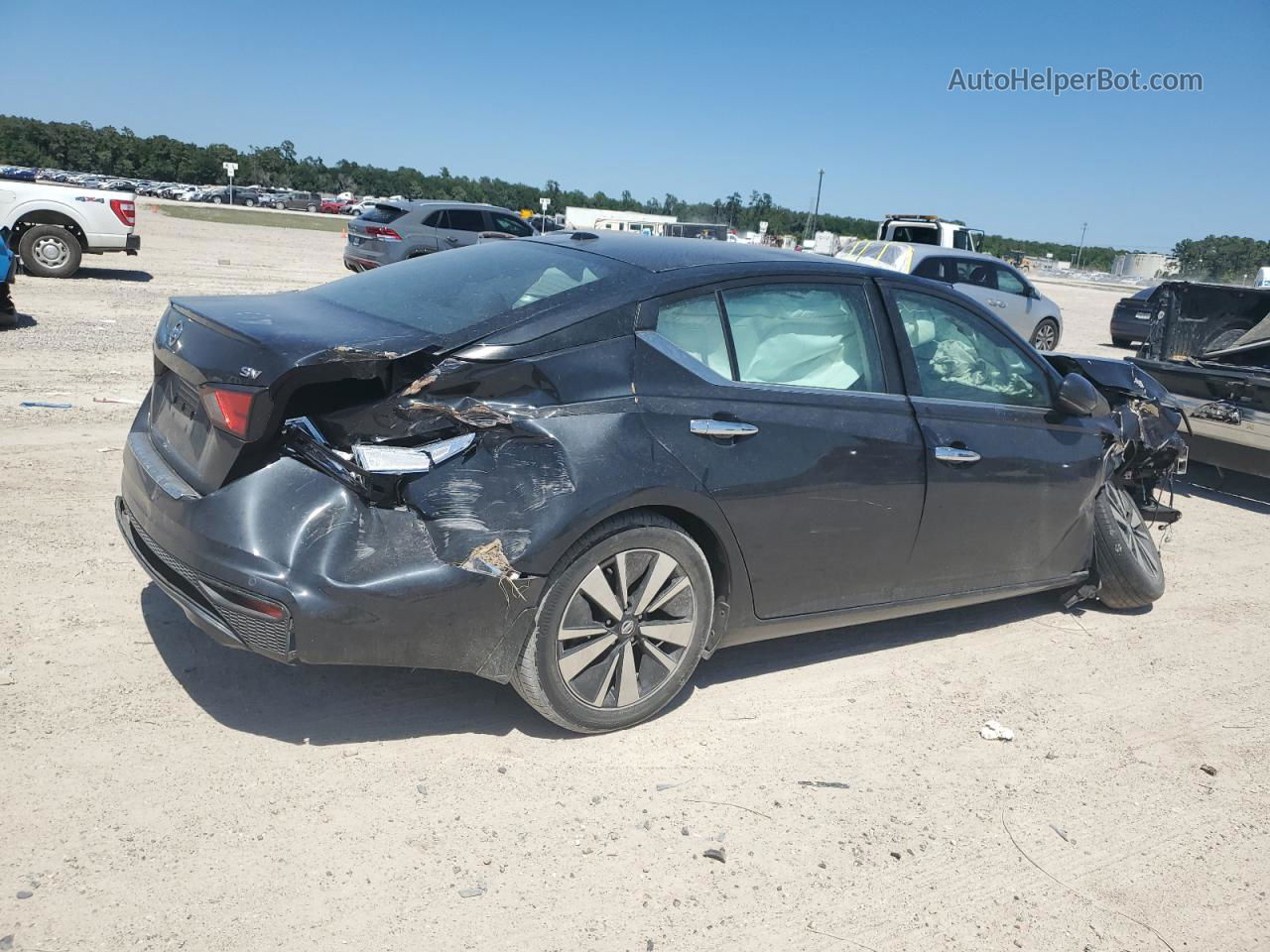 2021 Nissan Altima Sv Black vin: 1N4BL4DV9MN302074