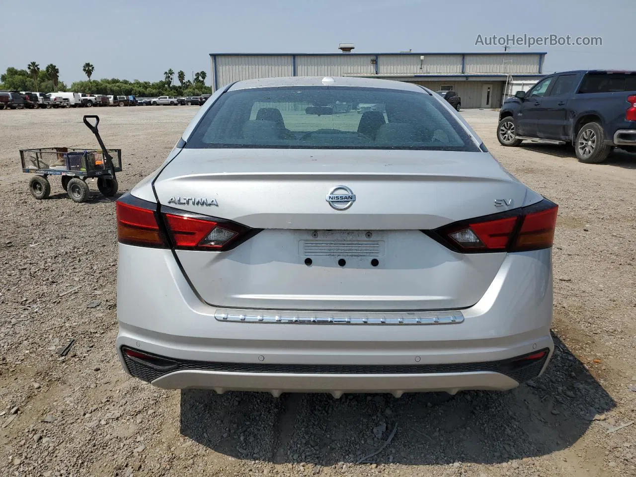 2021 Nissan Altima Sv Silver vin: 1N4BL4DV9MN318730