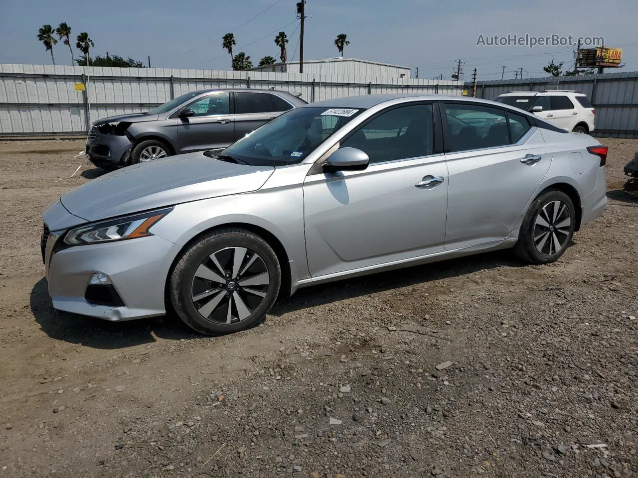 2021 Nissan Altima Sv Silver vin: 1N4BL4DV9MN318730